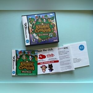 DS Animal Crossing Wild World